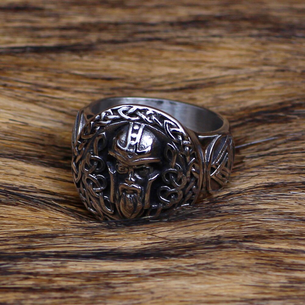 Anillo Cuervo Nudo Odín