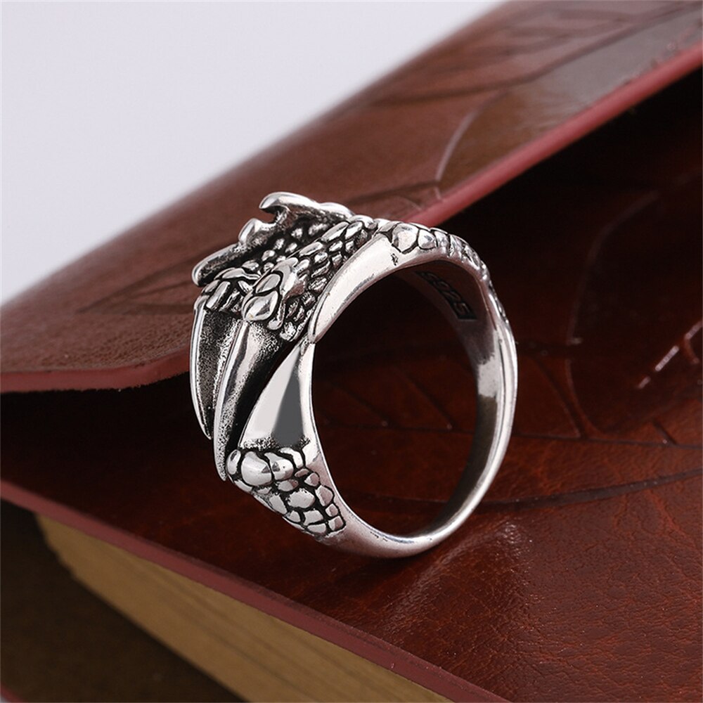 Eagle Dragon Claw Ring