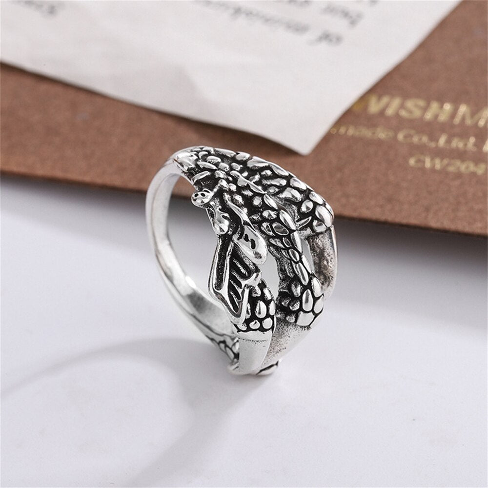 Eagle Dragon Claw Ring