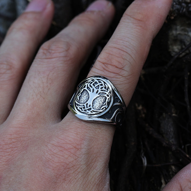 Viking Tree Of Life Ring