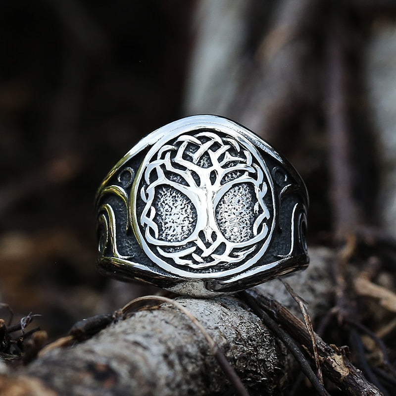 Viking Tree Of Life Ring