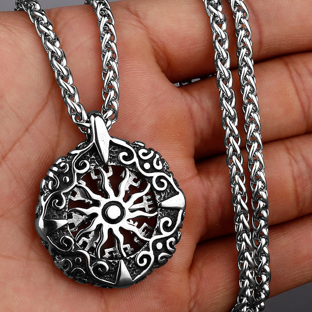 Viking Rune Jewelry Necklace