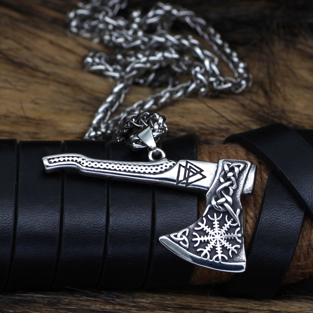 viking axe Necklace