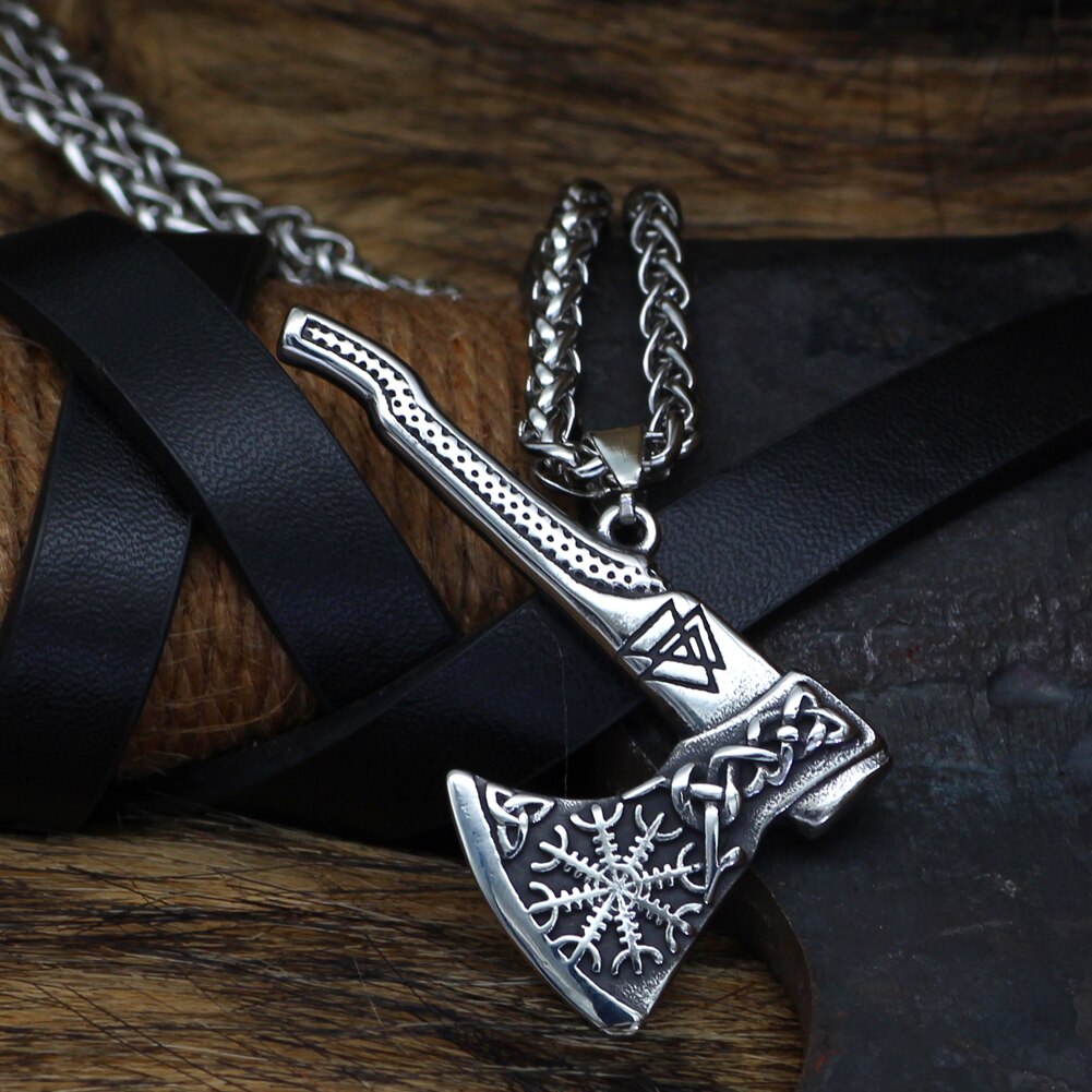 viking axe Necklace